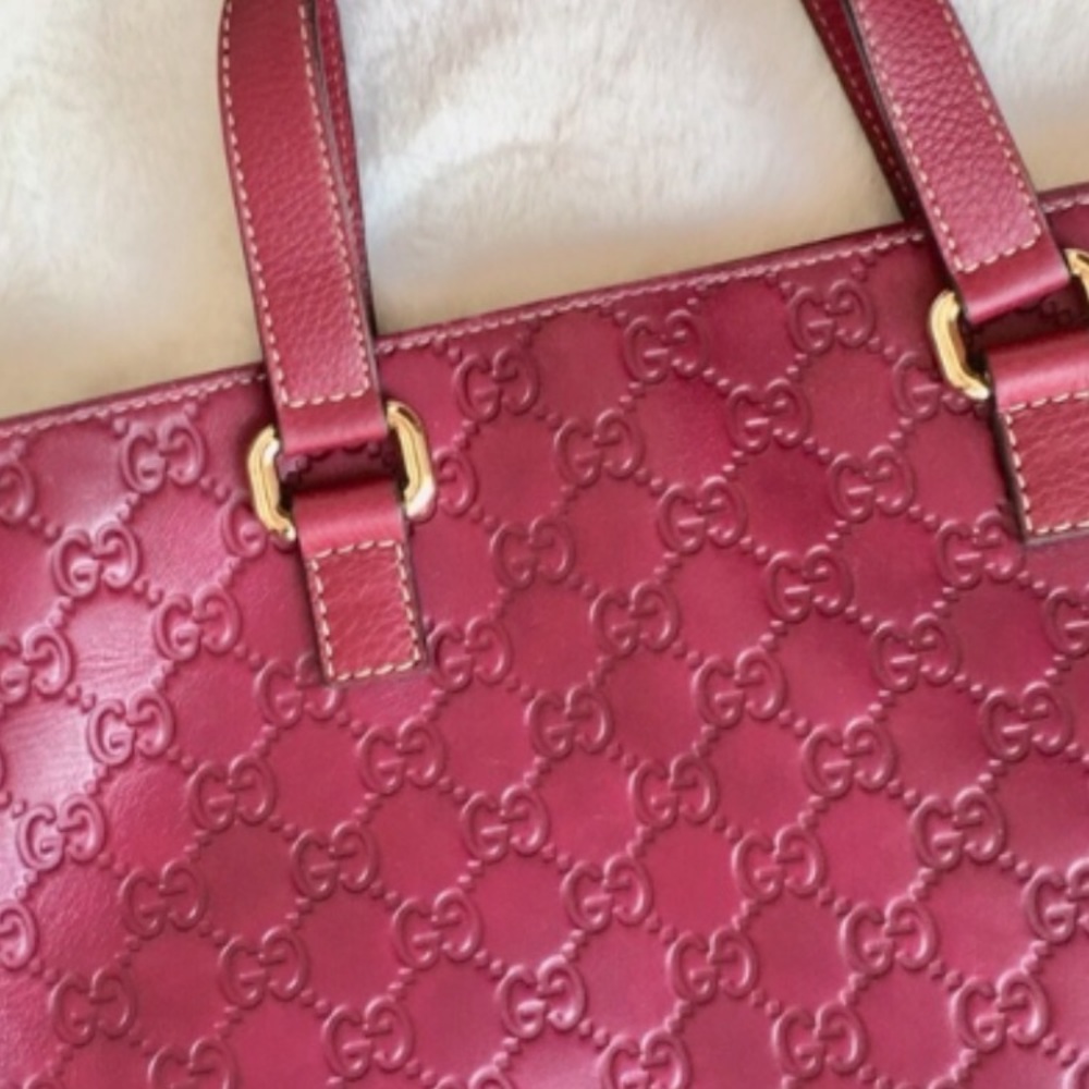Original Gucci Gucissima Leather Tote bag